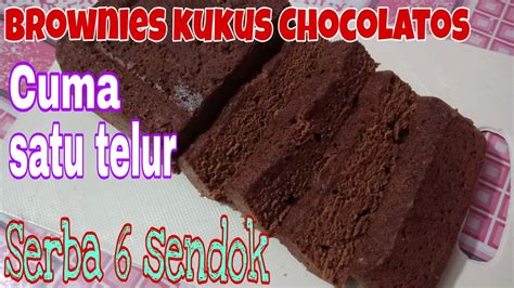 •2butir telur ayam (rp.3000) •5sdm gula pasir (1/4kg rp.3500) •2sachet susu kental manis cokelat (rp.4000)+ 4 sdm air (larutkan) •5sdm tepung terigu kunci biru (protein rendah) (1kg /bks rp.10.500) brownies kukus lembut tanpa mixer serba 6 sendok. Resep Brownies Kukus Chocolatos Tanpa Mixer - YouTube