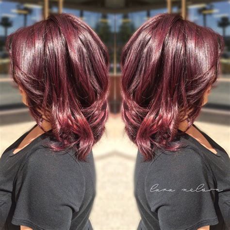 Color Violet Red Using Paul Mitchell The Color Xg Lara Jean Nelson