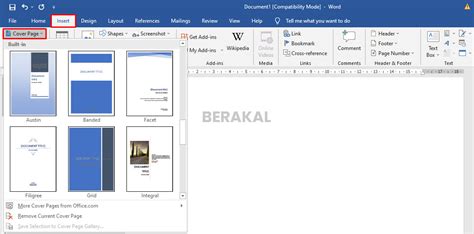 Cara Membuat Cover Makalah di Word untuk Pemula