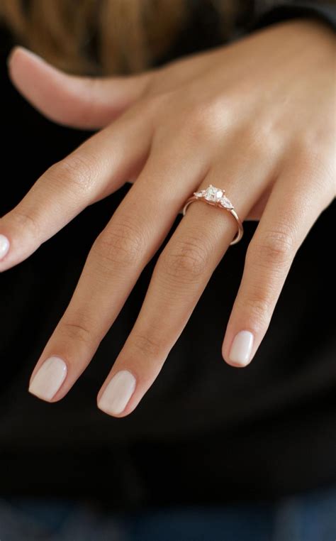 #naturalnails | Engagement nails, Bride nails, Wedding nails for bride