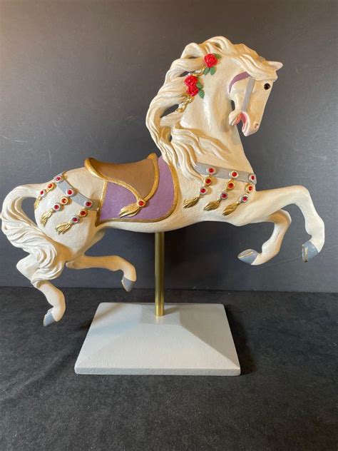 Lot 166 Handpainted Carousel Horse Figure