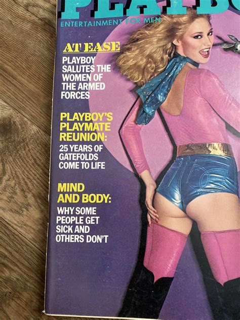 Playboy Magazine April Shari Shattuck Liz Glazowski Lindaronstadt Nude Ebay