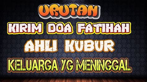 Doa Hadiah Ahli Kubur - Kumpulan Doa
