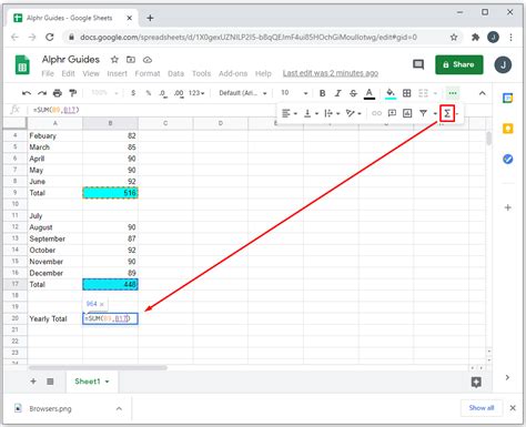 How To Sum All Columns In Google Sheets Templates Printable Free