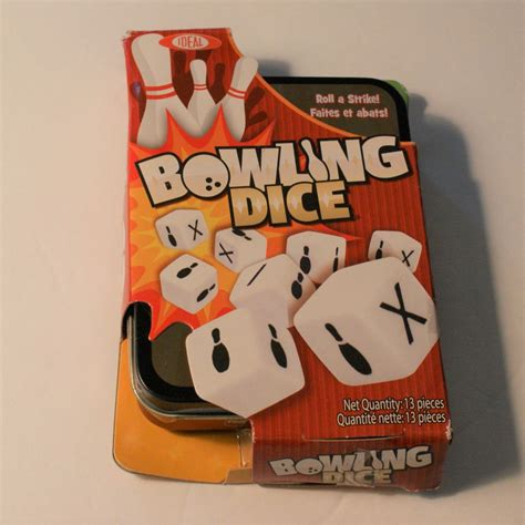 Bowling Dice Game Tin 2002 Fundex Games Complete For Sale Online Ebay