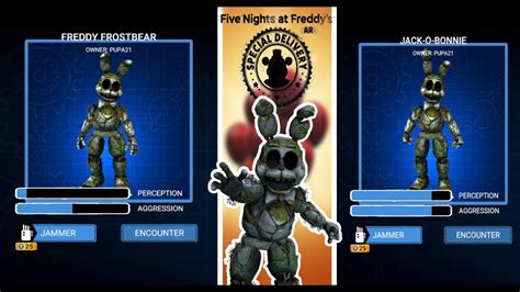 Fnaf Ar Boulder Toy Bonnie Hot And Cold Jack O Bonnie And Frostbear Cpu