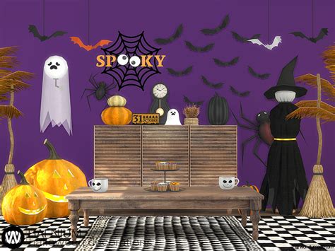 The Sims Resource Hafnium Halloween Decorations