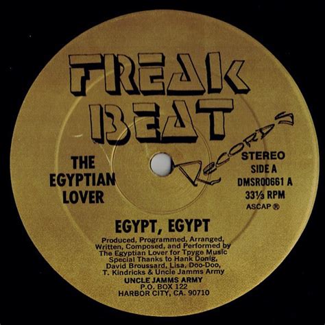 the egyptian lover egypt egypt 1984 1st pressing vinyl discogs