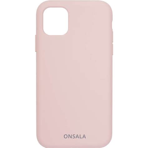 Onsala iPhone XR silikondeksel sand pink Elkjøp