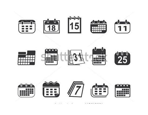 66 Best Calendar Icons For Download