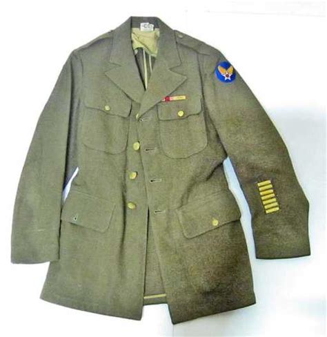Wwii Us Army Enlisted Mans 5th Air Force Uniform Jacket