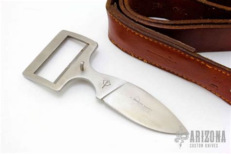 Belt Buckle Knife Arizona Custom Knives