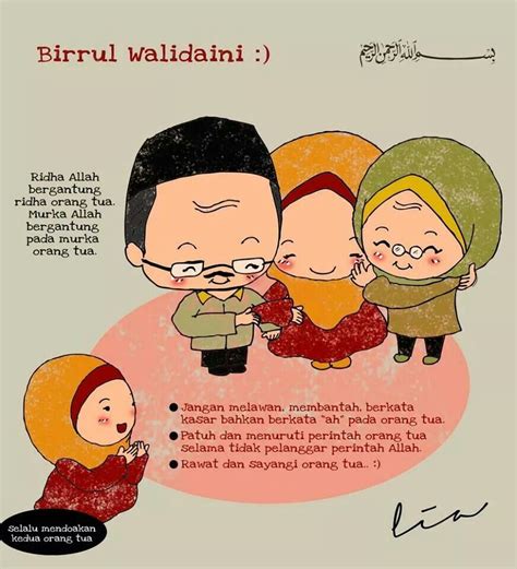 Ridha Allah = ridha orang tua :) | Ilustrasi lucu ...