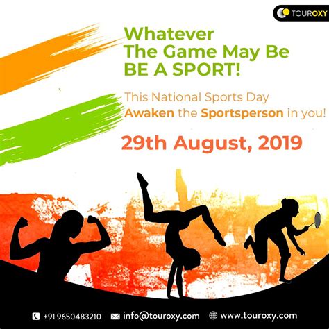 This National Sports Day Awaken The Sportsperson In You National