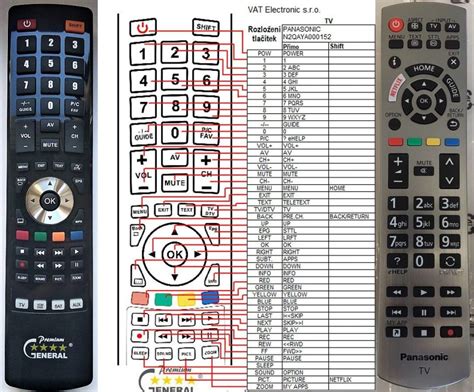 Panasonic N2qayb001115 Remote Control Replacement Remote Control