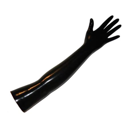 Latex Handschuhe Lang Extra Dick Rubberfashion Sexy Rubber Gloves