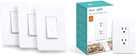 Kasa Smart Single Pole Light Switch By Tp Link Hs200p33 Pack And In