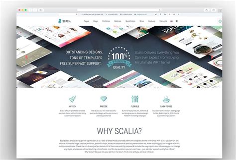 Scalia Professional Wordpress Themes Business Wordpress Themes