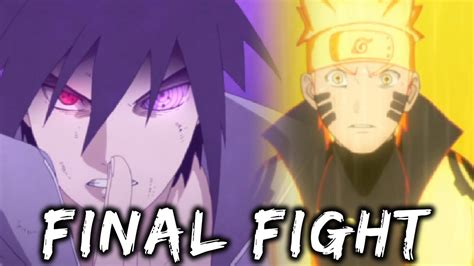 Naruto Vs Sasuke Final Fight Naruto Shippuden ナルト 疾風伝 Episode 476