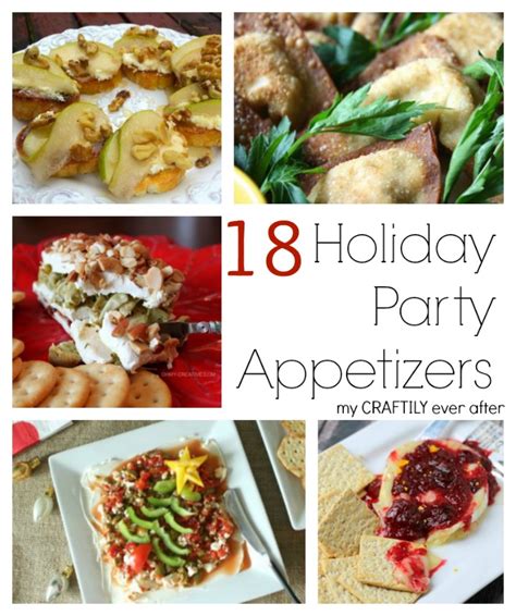 18 Holiday Party Appetizers My Craftily Ever After