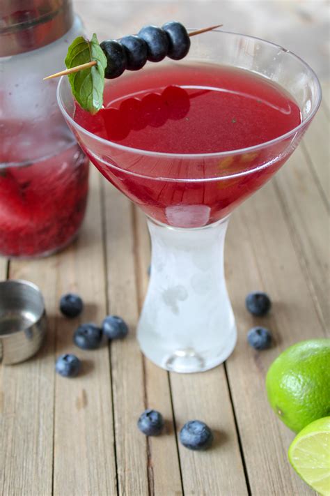Fresh Blueberry Mint Martini Recipes Inspired By Mom