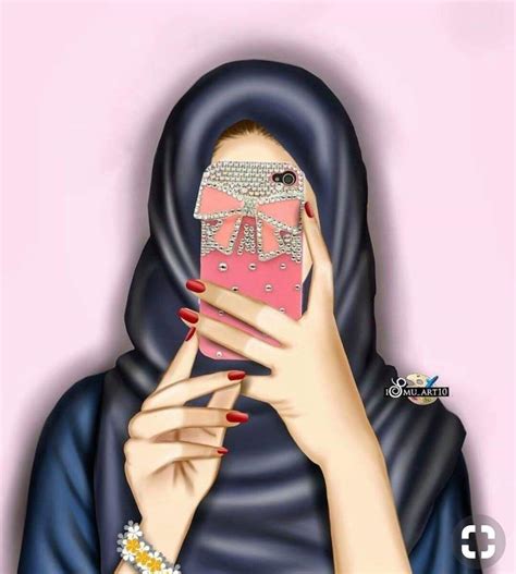 Pin By Saxon Ukht On Illustrations Hijab Cartoon Islamic Girl Girly M