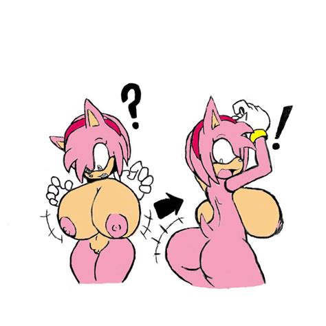 Rule 34 Amy Rose Anthro Ass Ass Expansion Big Boobs Big Breasts
