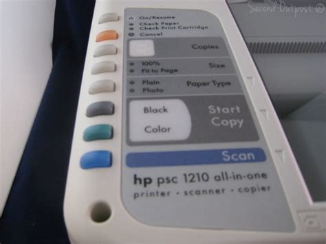 Hp Psc 1210 All In One Inkjet Printer Scanner Copier
