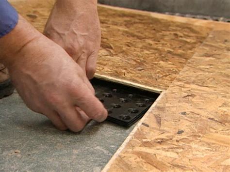 .plywood subfloors, linoleum/vinyl subfloors, and tile subfloors when installing new tile flooring. Subfloor Options for Basements | HGTV