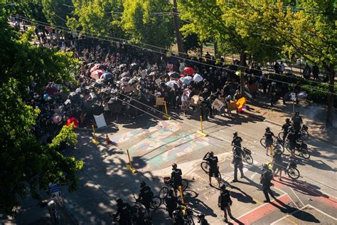Seattle Protests Police Declare Riot Make Arrests Bloomberg