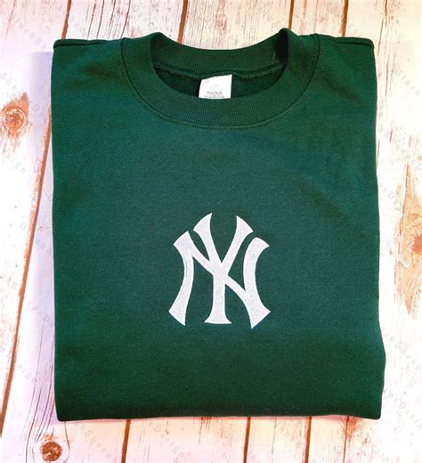 Customizable NY New York Baseball Team Inspired Embroidered - Etsy