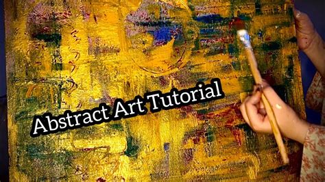 Abstract Acrylic Painting Demo For Beginners Must See How To