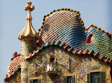 Gaudís Masterpiece Casa Batllo Inspired Scarves