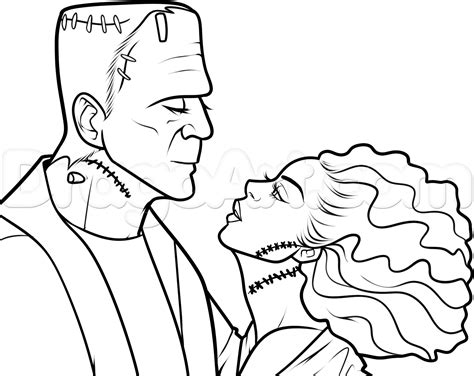 You can download and print this picture frankenstein head coloring pages for individual and noncommercial use only. Easy Frankenstein Head Coloring Coloring Pages