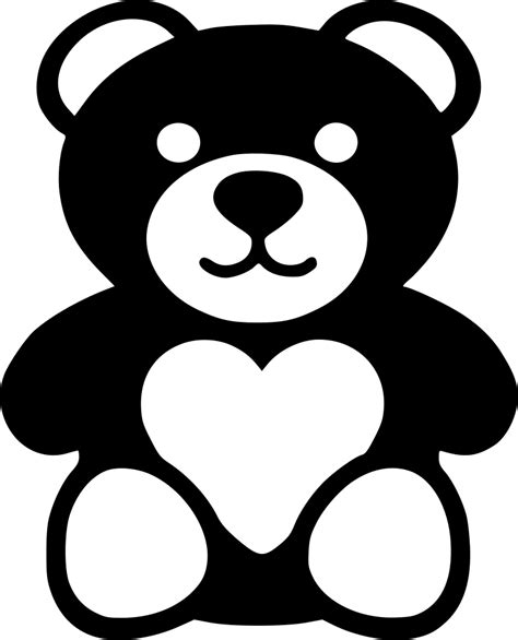 Teddy Bear Svg Png Icon Free Download Teddy Bear Vector Ico Png Image
