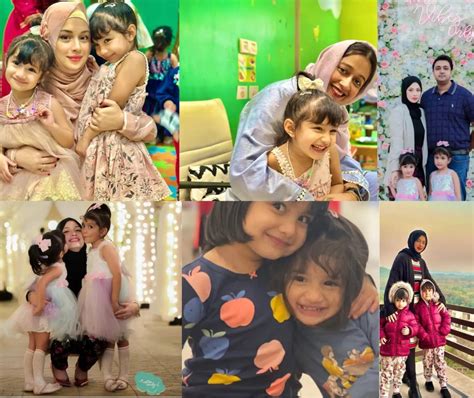 Beautiful Pictures Of Sidra Batool With Her Cute Daughters And Husband