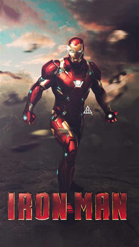 The Iron Man Poster Iphone Wallpapers