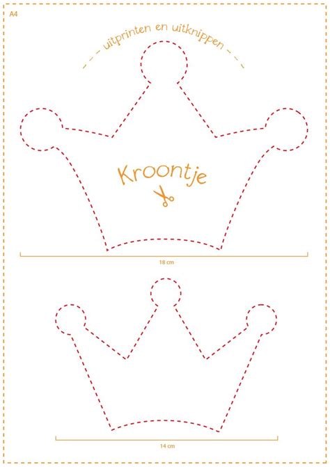 Check spelling or type a new query. Kleurplaat Kroon Knutselen Mal