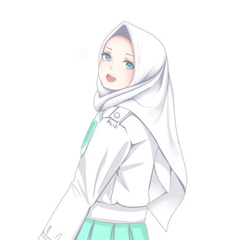Anime Girl With Hijab