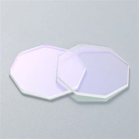 Fused Silica Protection Windows 33x33x165mm 138x138x15mm Octagon