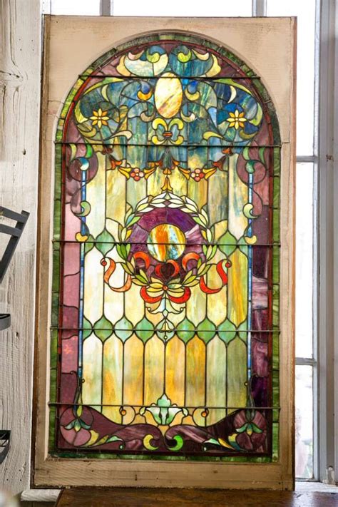 Antique Craftsman Stained Glass Windows Antique Stained Glass Windows
