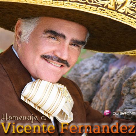 Stream Homenaje A Vicente Fernandez By Dj Saenz Listen Online For