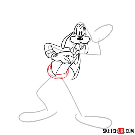 How To Draw Goofy Sketchok Easy Drawing Guides