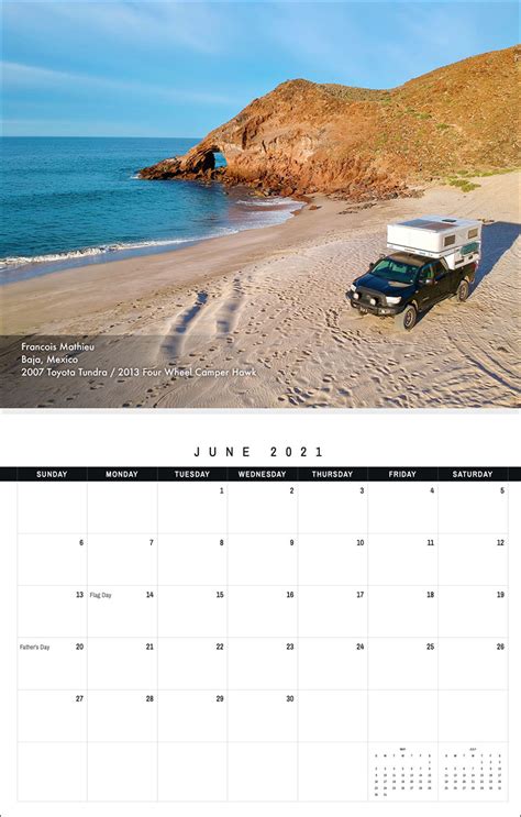 On Sale Now 2021 Truck Camper Magazine Calendar