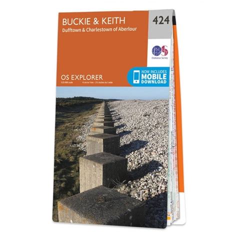 Ordnance Survey Explorer Map 424 Buckie And Keith