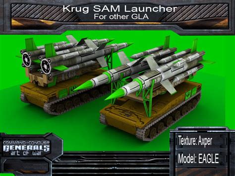 Gla Krug Sam Launcher Image Art Of War Mod For Candc Generals Zero