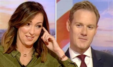 Bbc News Sally Nugent Left Red Faced By Dan Walkers Rude Dog Joke