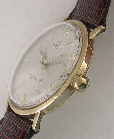 Hamilton Round Thin O Matic The Antique Watch Company