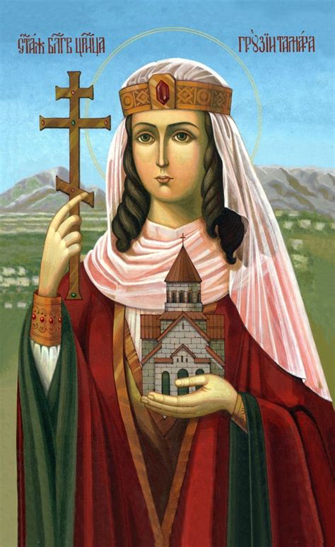 Patron saints are chosen as special protectors or guardians over areas of life. 16 best St.Tamara - Queen of Georgia images on Pinterest ...