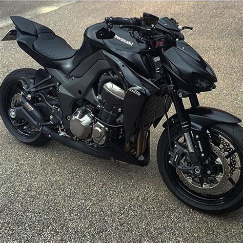 Sent from motorcycle.com free app. All black Z1000 | Sportbikes, Futuristic motorcycle ...